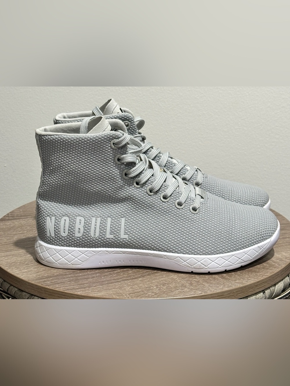 NoBull High-Top Arctic Grey Trainer